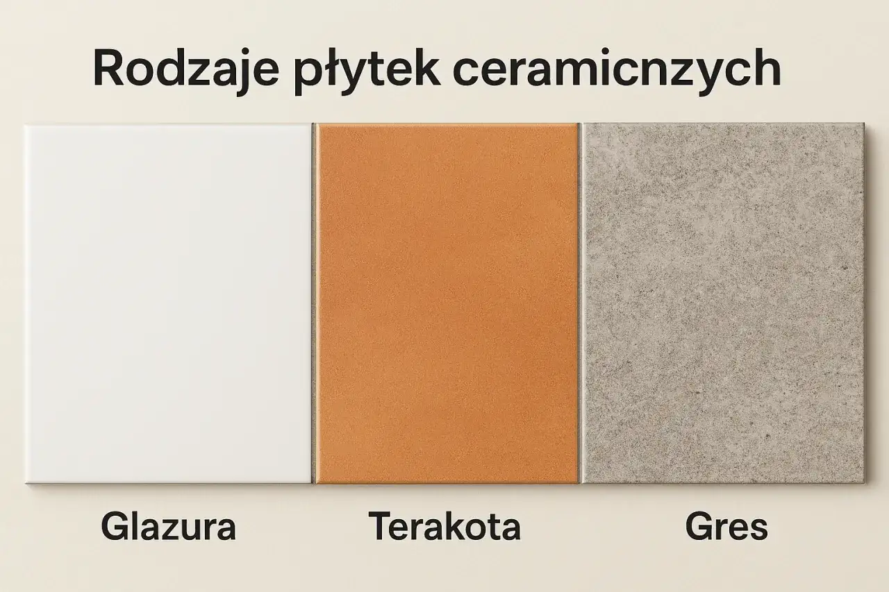 glazura vs gres na ścianę porównanie techniczne